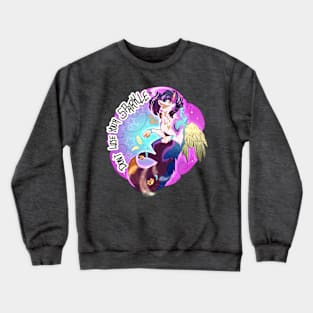 Don't Lose Your Sparkle! Sparkledog Emblem Crewneck Sweatshirt